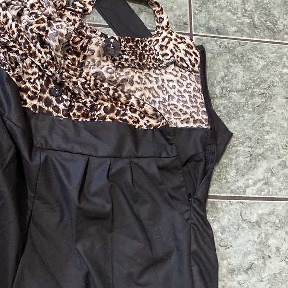 Beautiful Leopard Print Jumper size L - Picture 7 of 10
